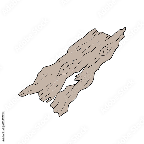 Old piece of wood