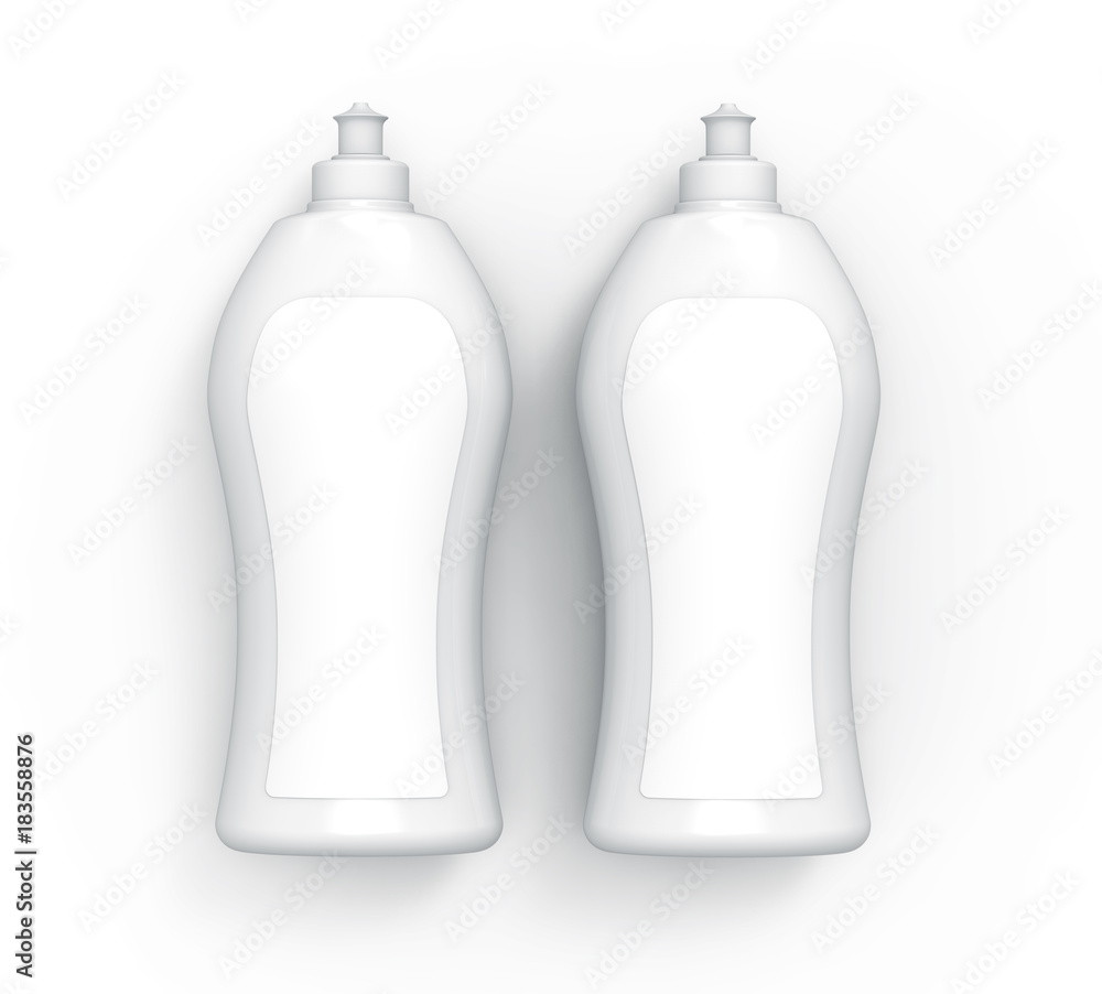 Dishwashing bottle mockup Dishwashing bottle mockup