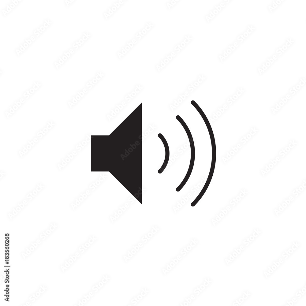 Volume icon Vector illustration, EPS10 Volume icon Vector illustration, EPS10