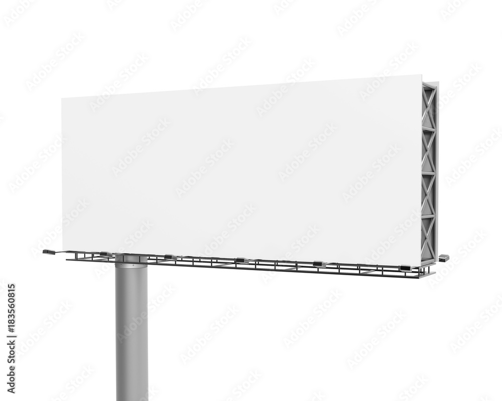 Obraz premium 3D rendering billboard