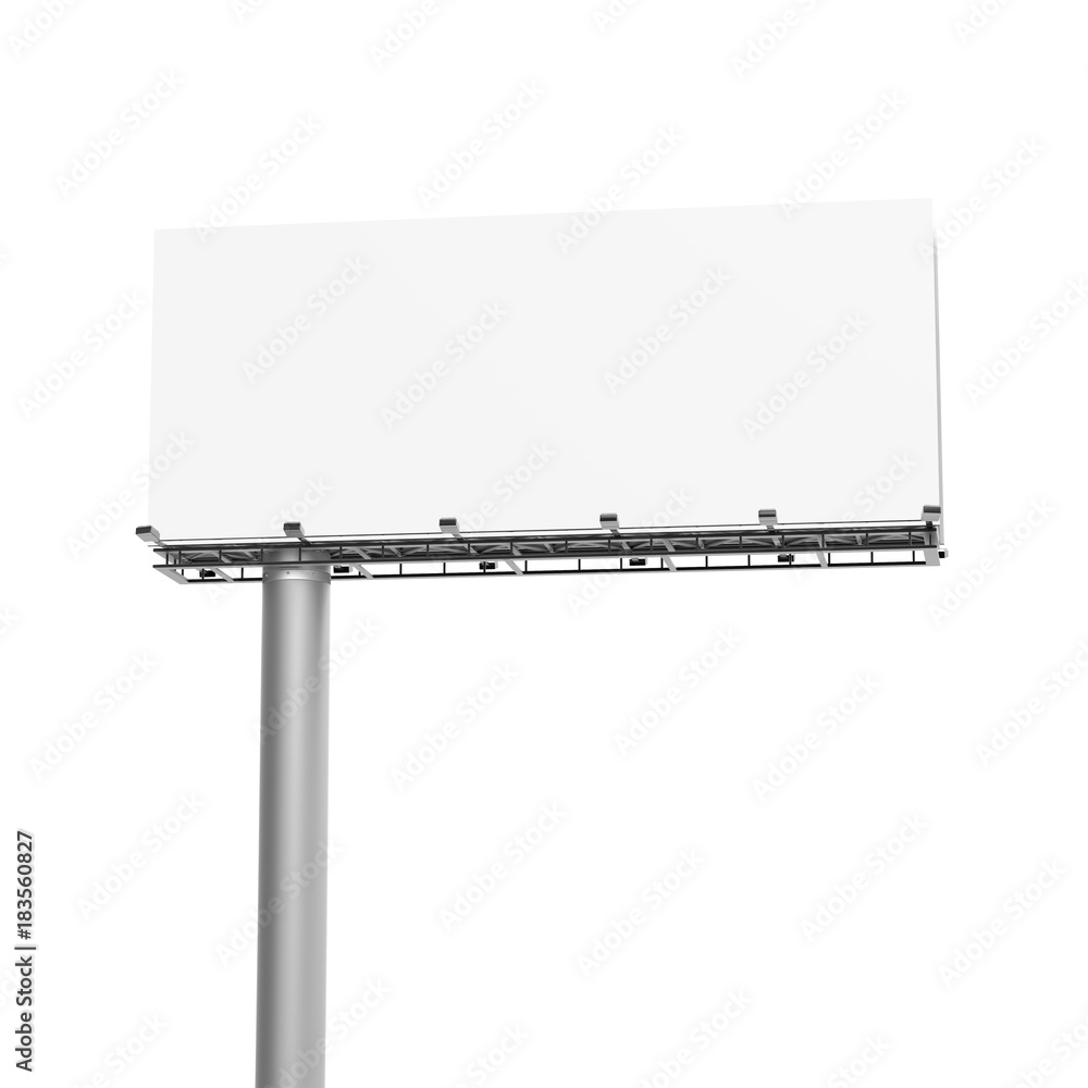 Obraz premium 3D rendering billboard