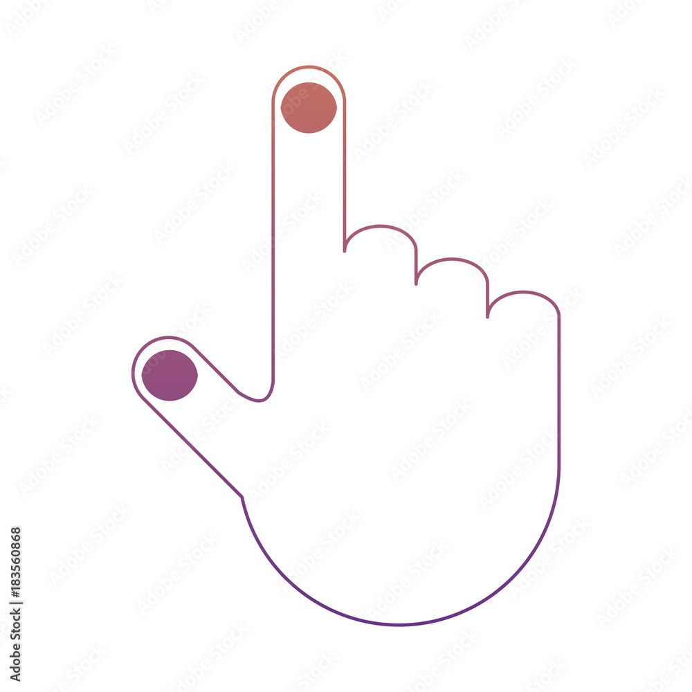 Obraz premium human hand design