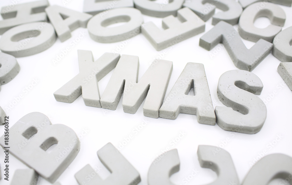 block of word xmas block of word xmas