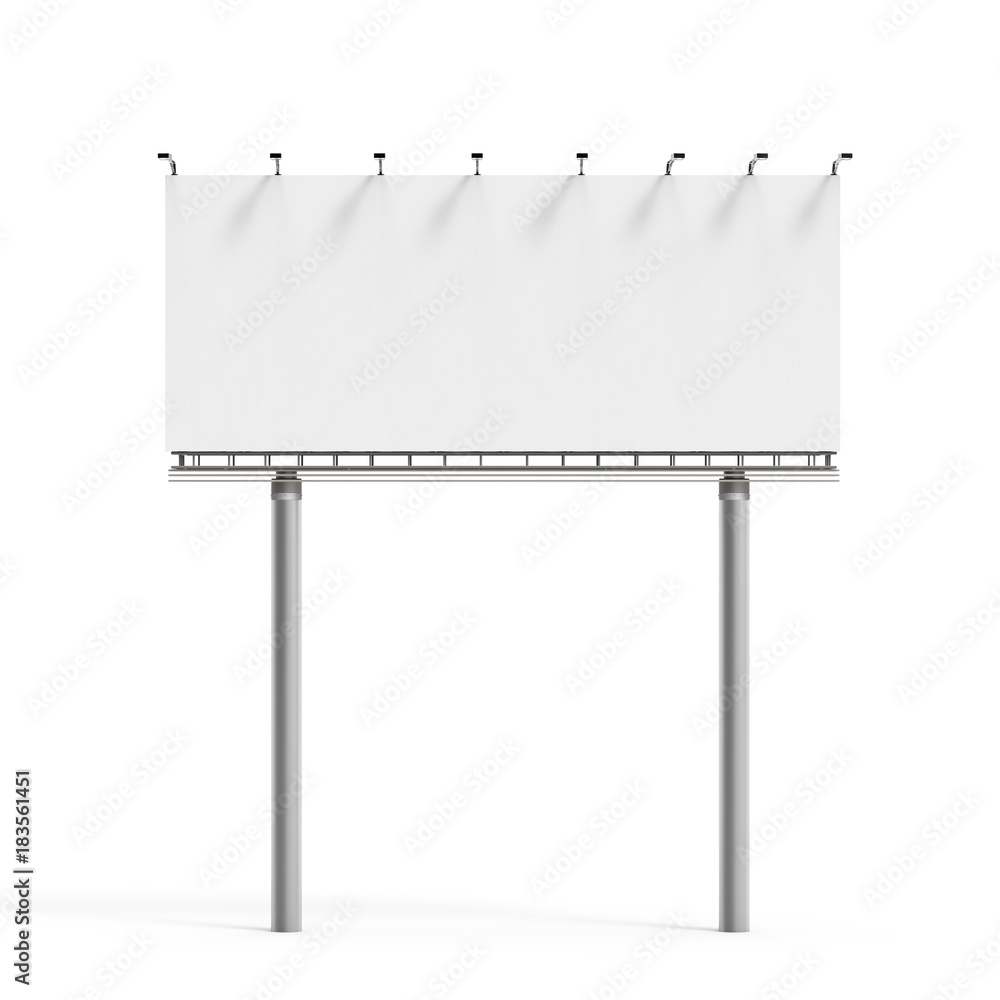 Obraz premium 3D rendering billboard