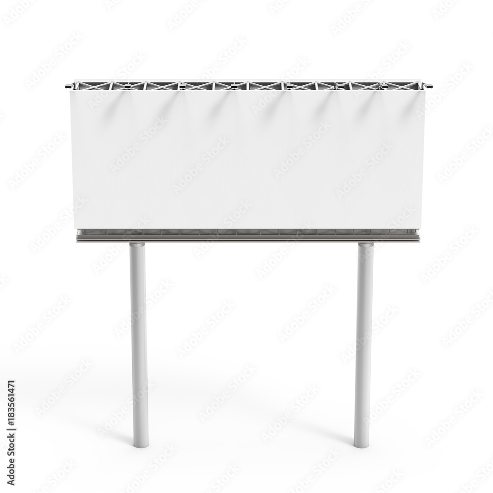 Obraz premium 3D rendering billboard