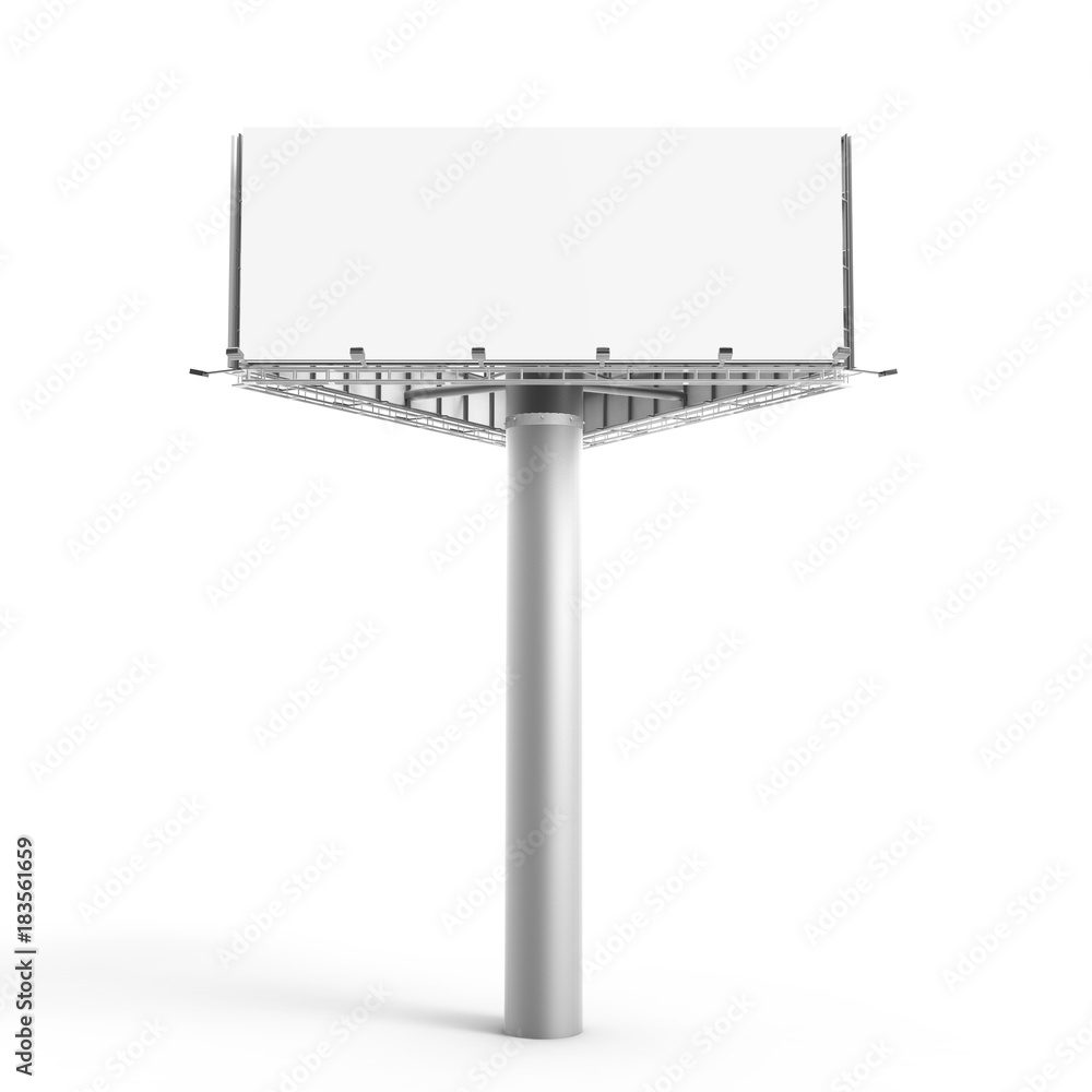 Obraz premium 3D rendering billboard