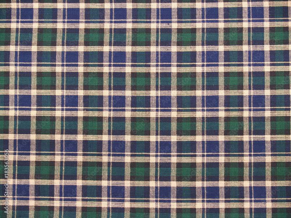 Obraz premium Blue Green Tablecloth