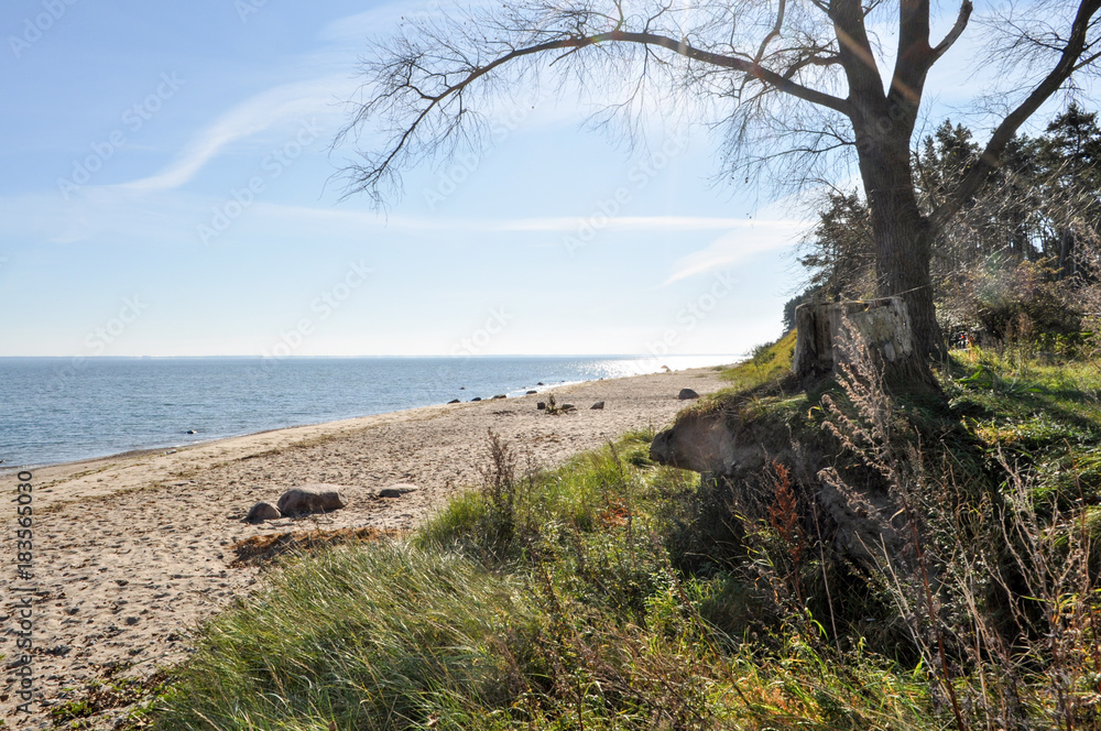 Naturstrand - Gelbes Ufer, Grabow, Zudar Naturstrand - Gelbes Ufer, Grabow, Zudar