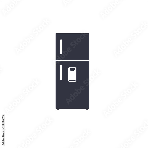 Refrigerator icon. Vector Illustration