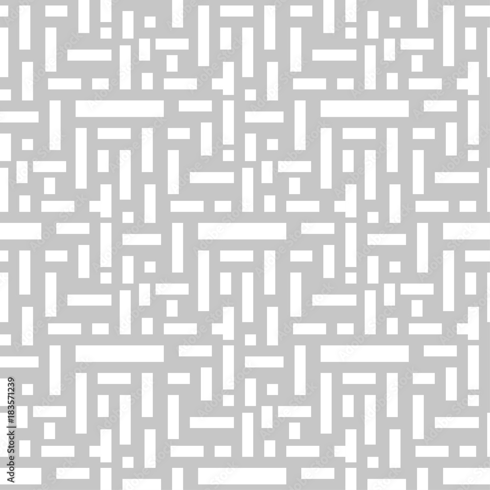 Gray and white geometric ornament. Seamless pattern Gray and white geometric ornament. Seamless pattern