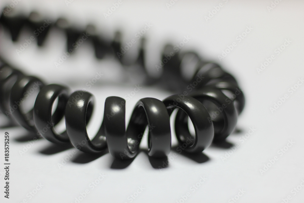 telephone cable on a light background telephone cable on a light background