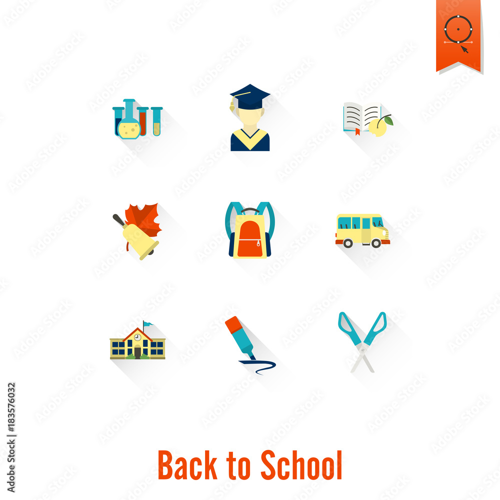School and Education Icons School and Education Icons