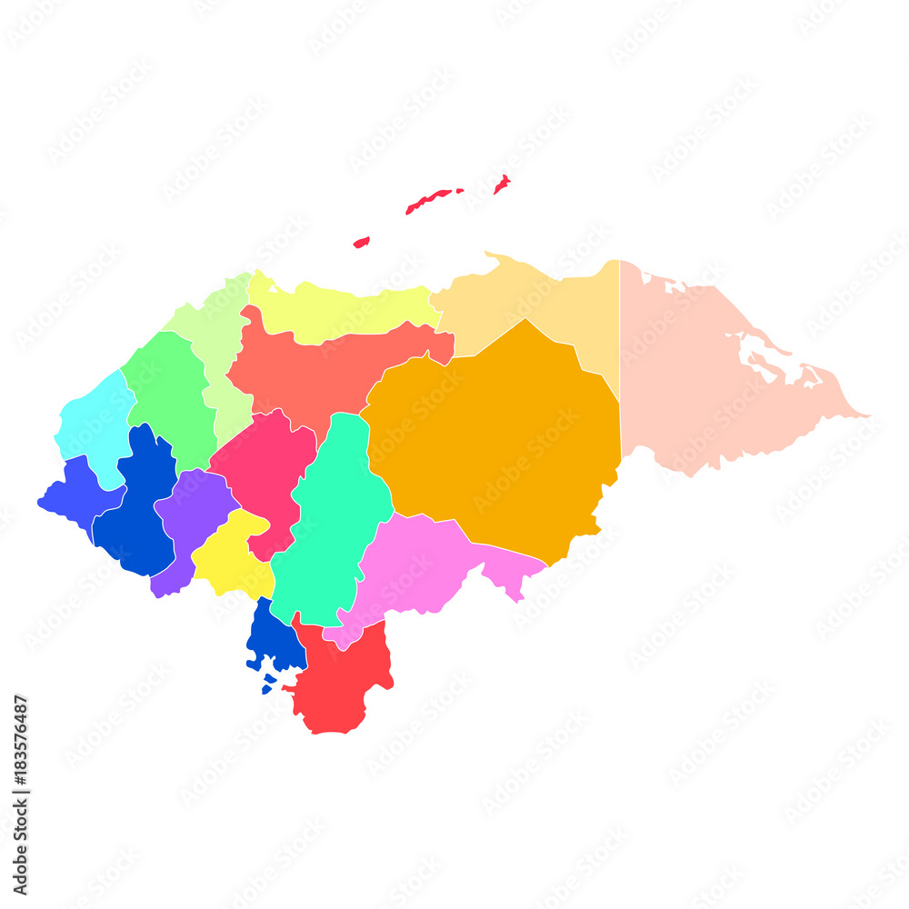 Abstract Country Map Abstract Country Map