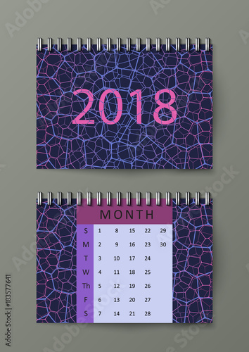 Brochure template with abstract background. Structure molecule and communication. Scientific concept for your design. Medical, technology, science background. Eps10 Vector illustration
