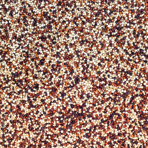 Heap of quinoa background