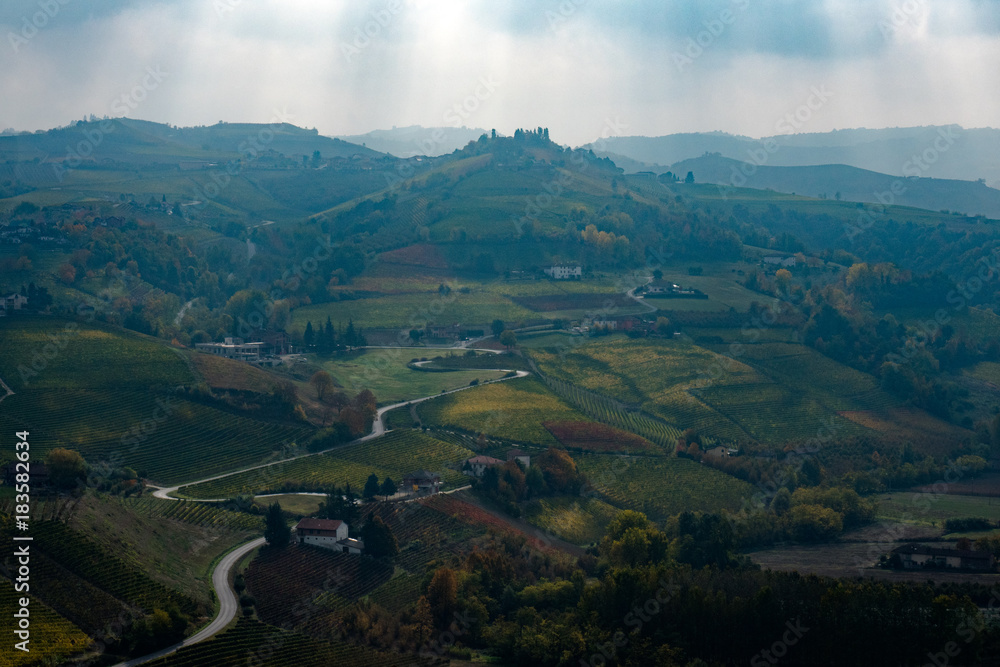 Fototapeta premium Langhe region in Italy