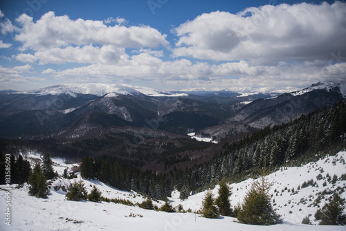 Winter landscape in Romania © agcreativelab
