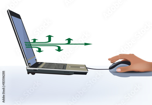 tecnologia computer percorso stradale