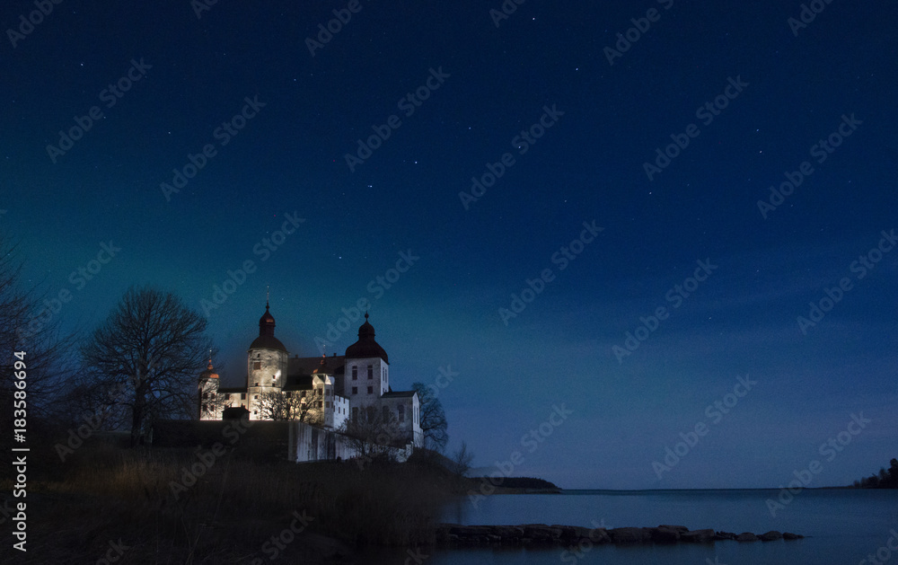 Lacko Castle By Night