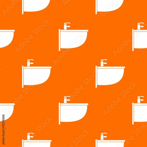Bidet pattern seamless