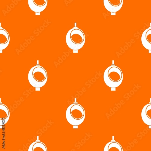 Urinal or chamber pot for men pattern seamless