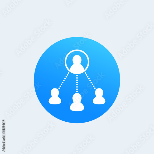 delegation work icon