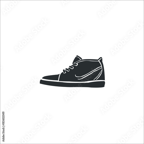 men's shoes icon. Vector Illustration