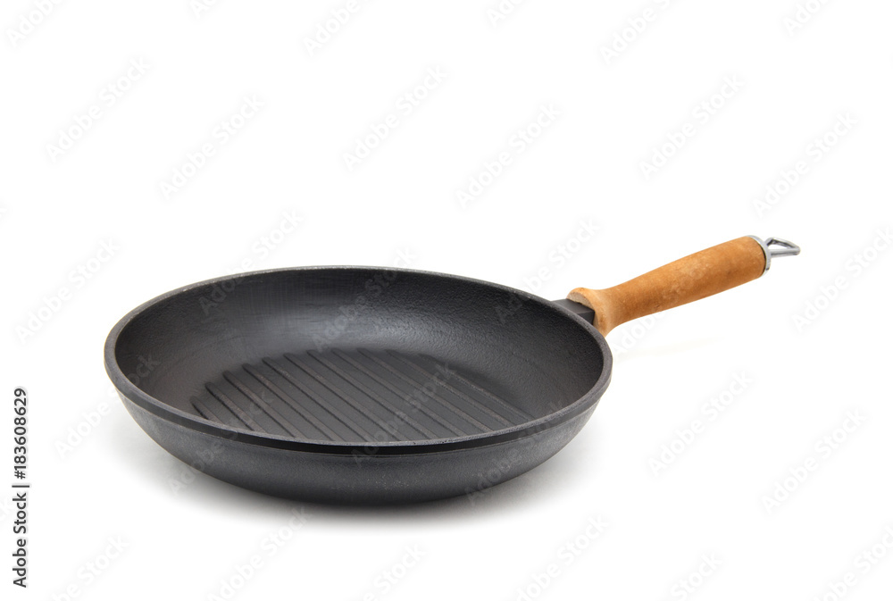 Frying pan isolated on white Frying pan isolated on white
