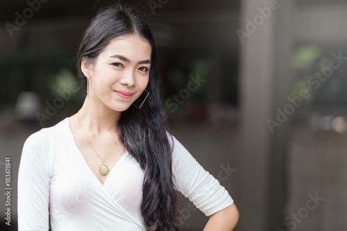 Asian portrait young girl