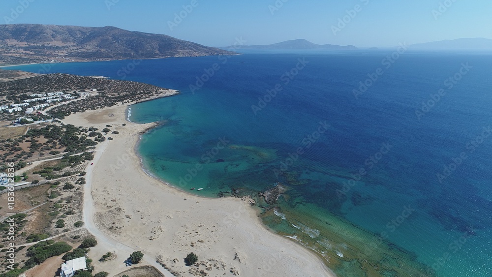 Grèce Cyclades île de Naxos Pirgaky plage