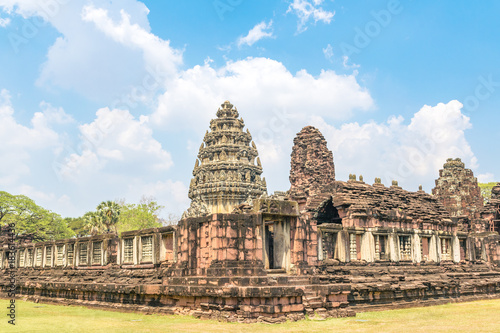 khmer empire ruins in thailand. photo