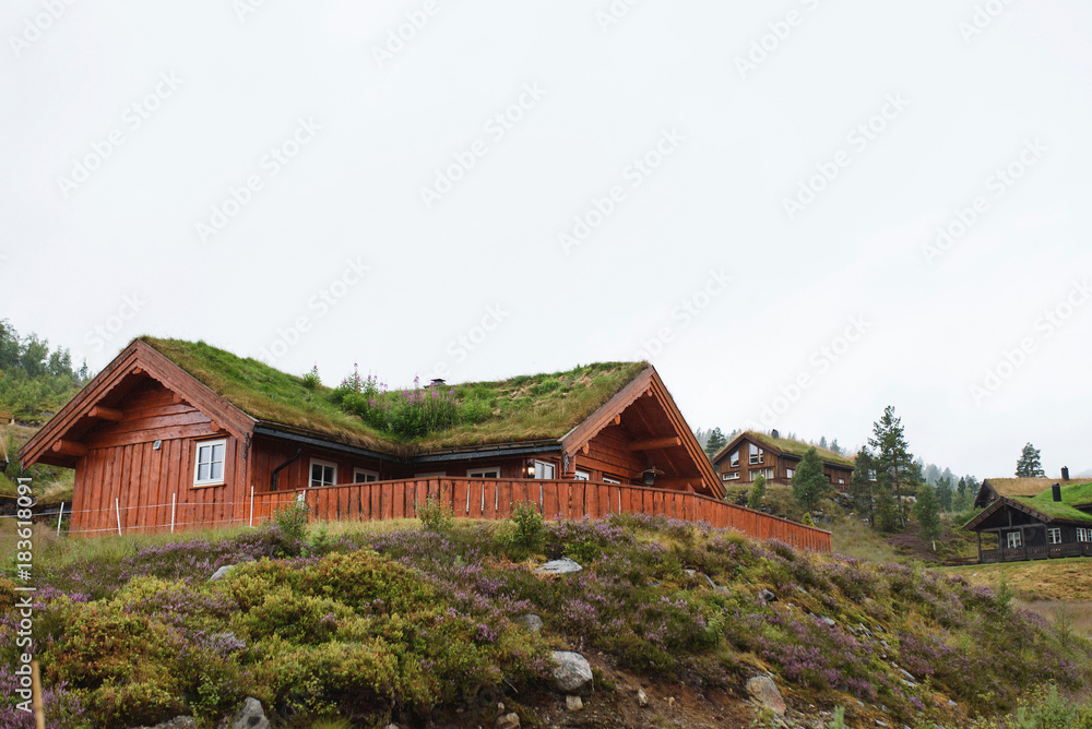 Wooden Houses in Norway