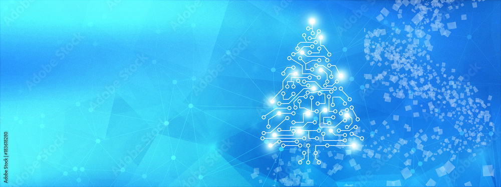 Elektronischer Weihnachtsbaum Elektronischer Weihnachtsbaum
