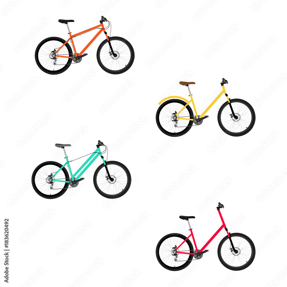 Bicycle vector icon Bicycle vector icon