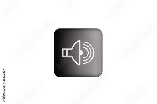Icono negro de altavoces. Free Download Icono negro de altavoces. - GFXLoad