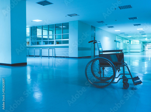 wheelchair Hospital scary and lonely