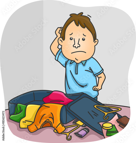 Man Luggage Packing Problem