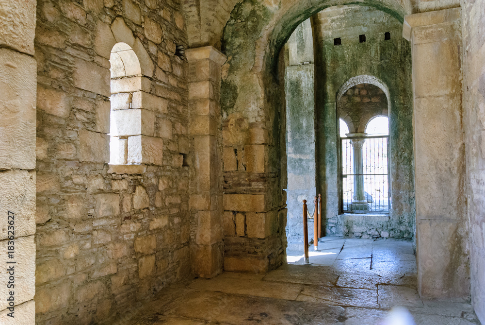 Fototapeta premium Church of St. Nicholas (Santa Claus) in Demre, interior, Turkey