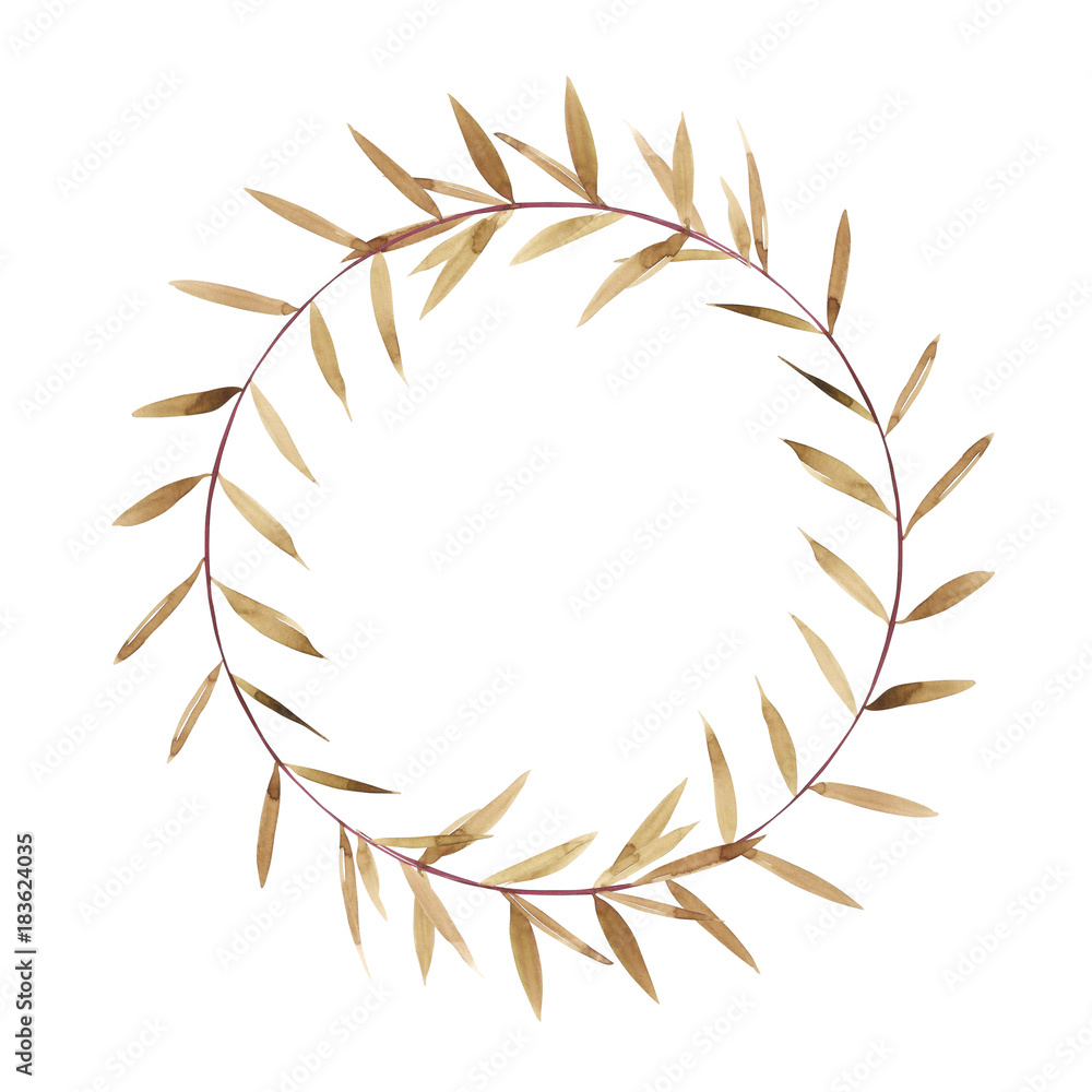 Flowers leaves. Element for postcards on white background. Flowers leaves. Element for postcards on white background.