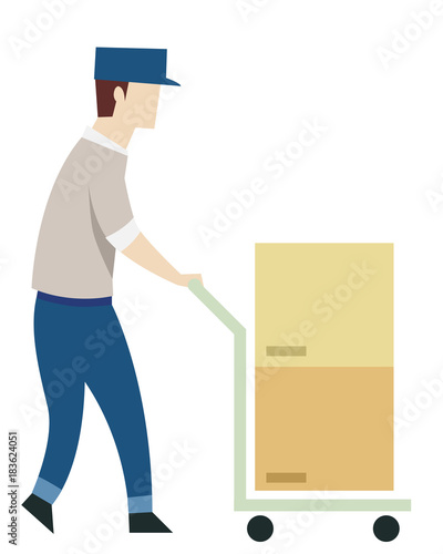 Man Logistics Trolley Boxes...