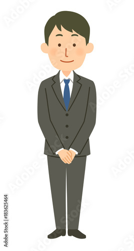 スーツの男性