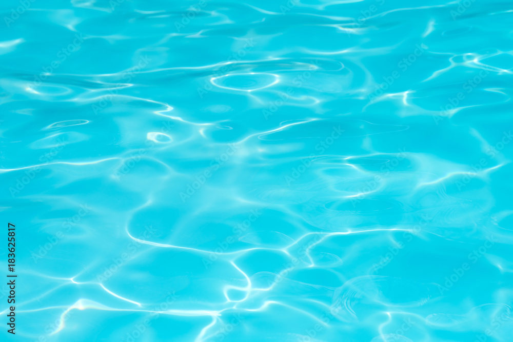 Beautiful ripple wave and blue water surface in swimming pool, Blue water surface for background and abstract Beautiful ripple wave and blue water surface in swimming pool, Blue water surface for background and abstract