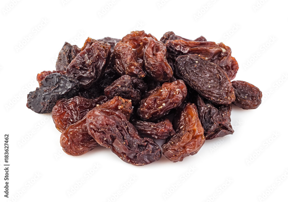 Raisins isolated Raisins isolated