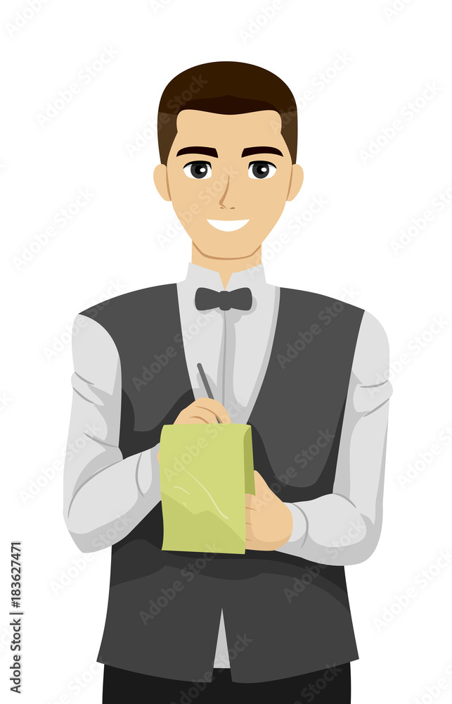 Teen Guy Waiter Order Teen Guy Waiter Order