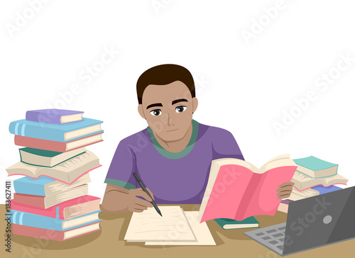 Teen Black Guy Study