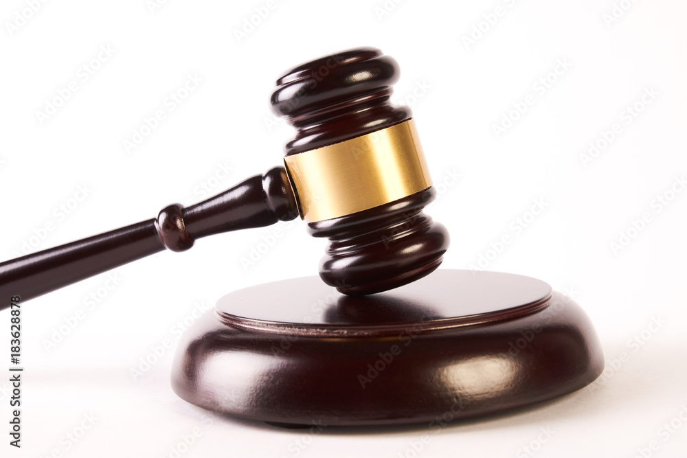 Wooden judge gavel or law hammer Wooden judge gavel or law hammer