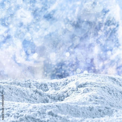 winter background space  © magdal3na