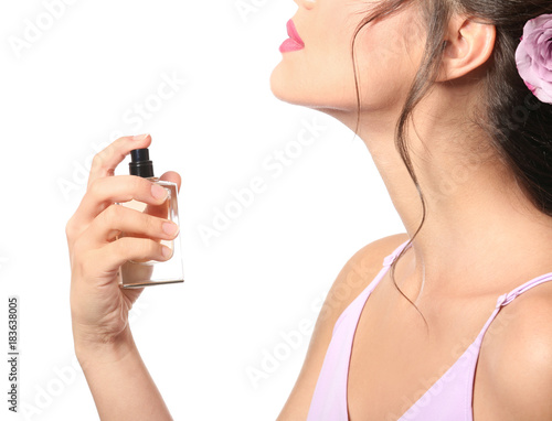 Beautiful young woman with ...