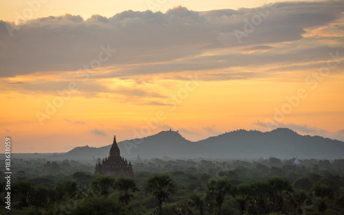 pagoda in sunset © imphilip