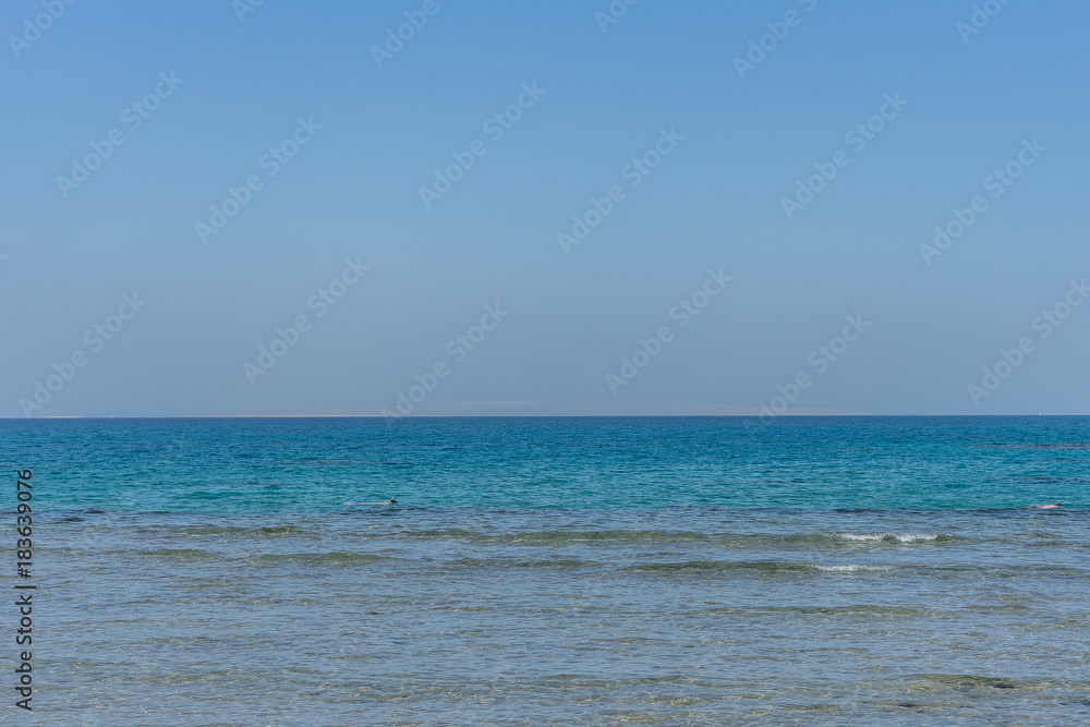 Beautiful sea near Egypt